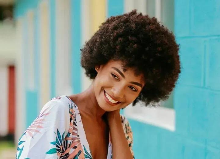 Person using phone on subway